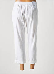 Pantalon 7/8 blanc EAST DRIVE pour femme seconde vue