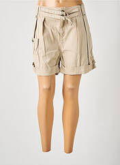 Short beige EVA KAYAN pour femme seconde vue