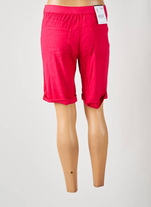 Bermuda rose EAST DRIVE pour femme