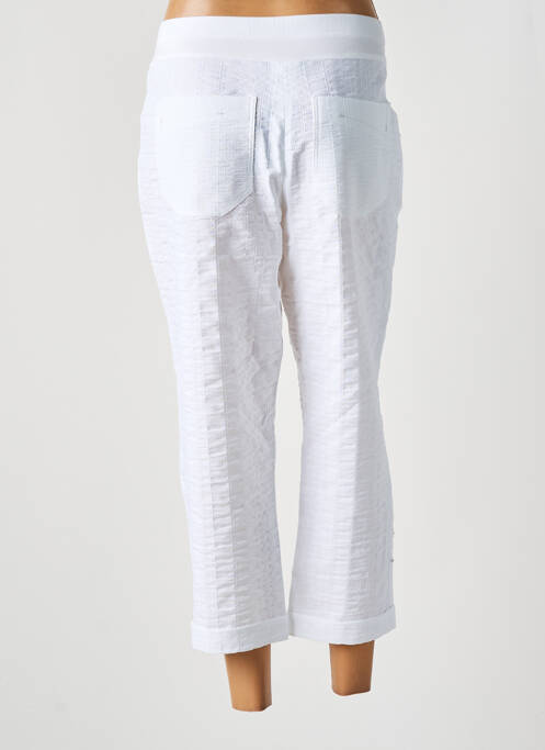 Pantacourt blanc CHRISTINE LAURE pour femme