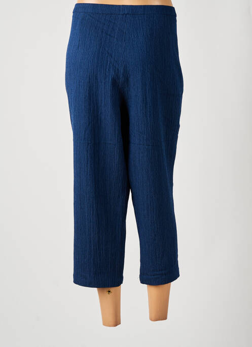 Pantacourt bleu FRANCE RIVOIRE pour femme