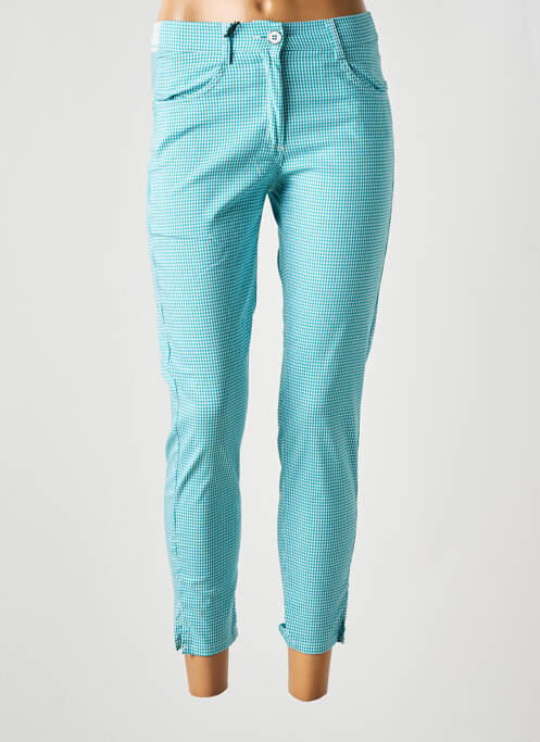 Pantalon 7/8 bleu EAST DRIVE pour femme