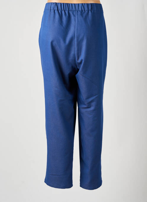 Pantalon 7/8 bleu FRANCE RIVOIRE femme