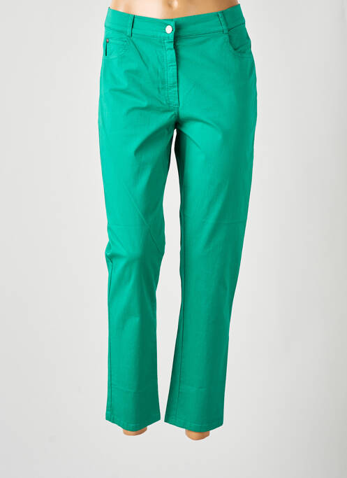 Pantalon 7/8 vert FRANCE RIVOIRE pour femme