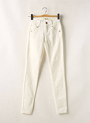 Jeans skinny taille normale taille normale blanc CREAM femme