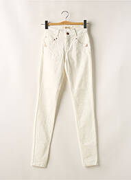 Jeans skinny taille normale taille normale blanc CREAM femme