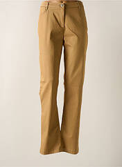 Pantalon droit beige CHRISTINE LAURE pour femme seconde vue