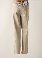 Pantalon droit beige EAST DRIVE pour femme seconde vue