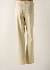 Pantalon slim beige PAUSE CAFE pour femme seconde vue