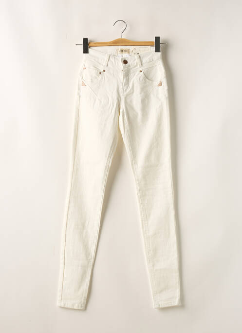 Jeans skinny blanc CREAM pour femme