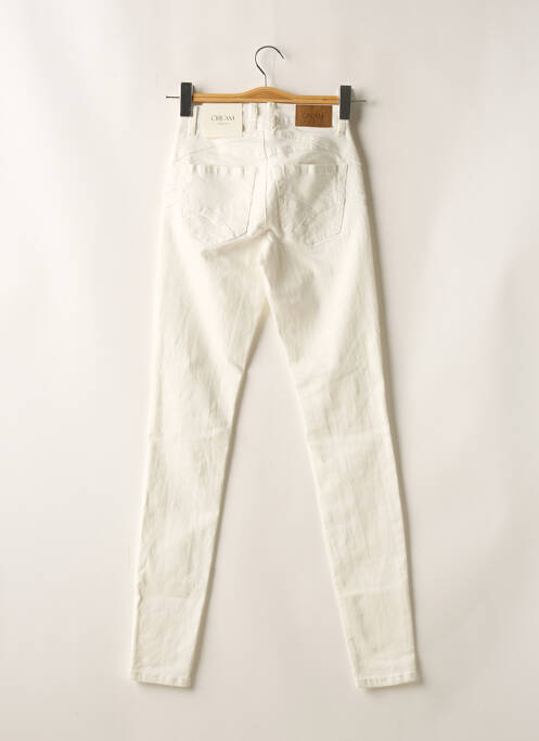 Jeans skinny blanc CREAM pour femme