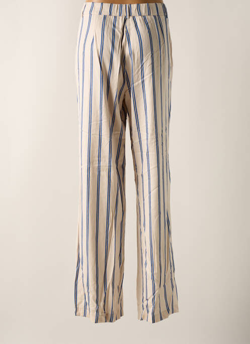 Pantalon large beige ANDAM pour femme