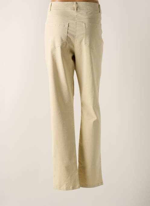 Pantalon slim beige PAUSE CAFE femme