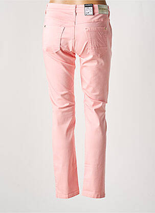 Pantalon slim tissage popeline taille normale orange ZERRES femme