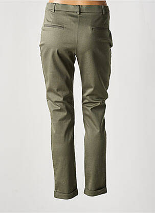 Jegging taille haute taille haute vert CHRISTINE LAURE femme