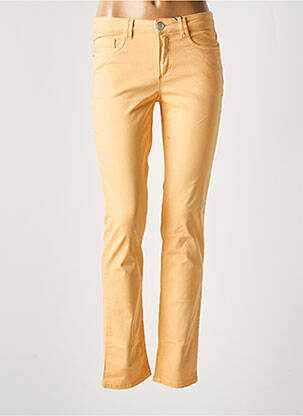 Jeans coupe slim taille basse taille basse orange STARK femme