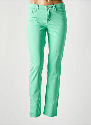 Pantalon slim taille basse taille basse vert STARK femme