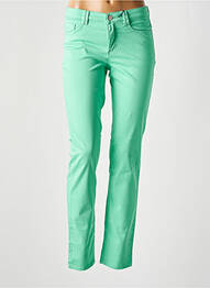 Pantalon slim taille basse taille basse vert STARK femme