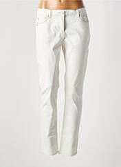 Jeans coupe slim beige C'EST BEAU LA VIE pour femme seconde vue