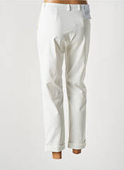 Pantalon 7/8 blanc EAST DRIVE pour femme seconde vue