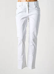 Pantalon slim blanc ZERRES pour femme seconde vue