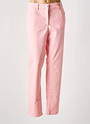 Pantalon slim rose ZERRES pour femme