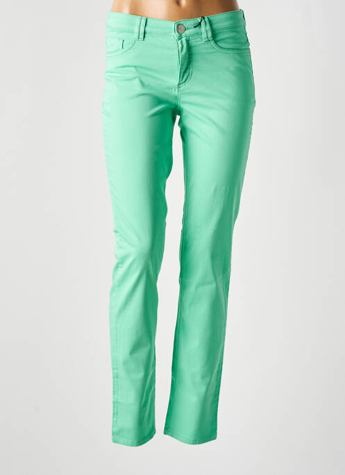 Pantalon slim taille basse taille basse vert STARK femme