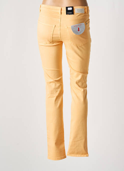 Jeans coupe slim orange STARK pour femme