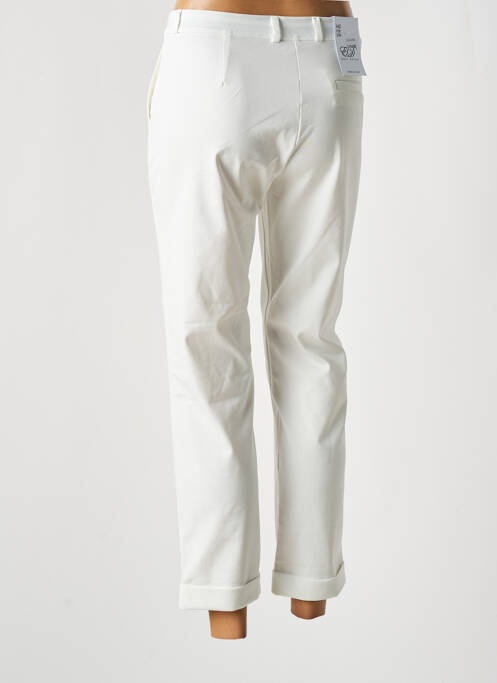 Pantalon 7/8 blanc EAST DRIVE pour femme
