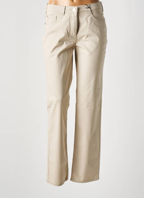 Pantalon droit beige STARK pour femme