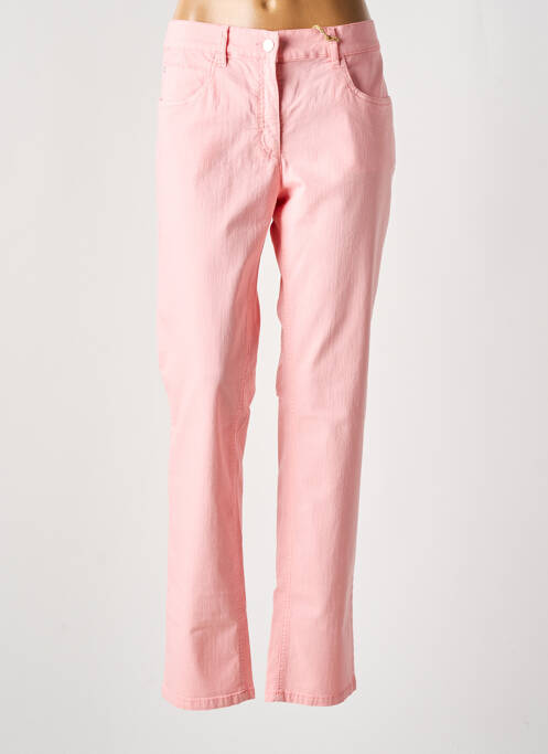 Pantalon slim rose ZERRES pour femme