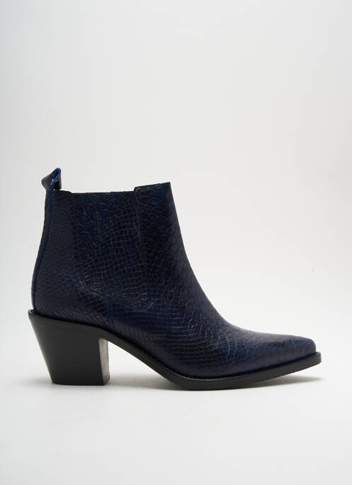 Bottines/Boots bleu REGARD pour femme