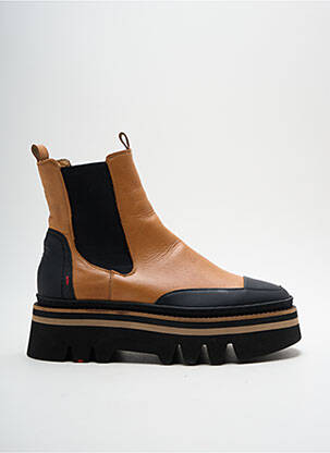 Bottines/boots matière lisse talon de 4 à 6cm marron LLOYD femme