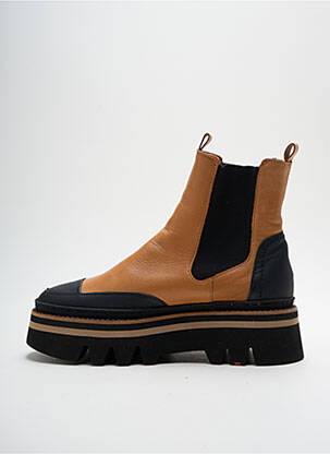 Bottines/boots matière lisse talon de 4 à 6cm marron LLOYD femme
