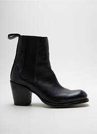 Bottines/boots matière lisse talon de 4 à 6cm noir MEXICANA femme
