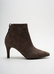 Bottines/boots bout pointu talon de 4 à 6cm gris ROSEMETAL femme