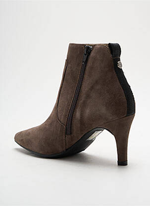 Bottines/boots bout pointu talon de 4 à 6cm gris ROSEMETAL femme