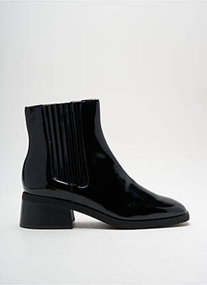 Bottines/boots matière lisse talon de 4 à 6cm noir MAM'ZELLE femme