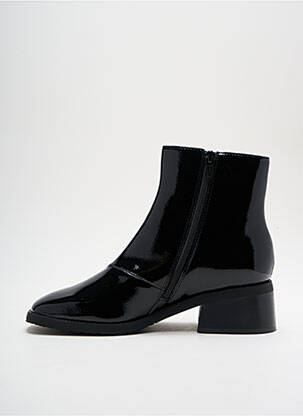 Bottines/boots matière lisse talon de 4 à 6cm noir MAM'ZELLE femme