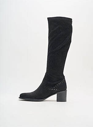 Bottes bout rond talon de 4 à 6cm noir ADIGE femme