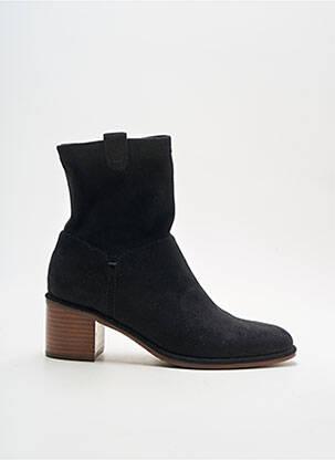Bottines/boots bout rond talon de 4 à 6cm noir ADIGE femme