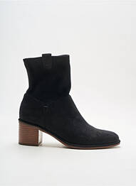 Bottines/boots bout rond talon de 4 à 6cm noir ADIGE femme