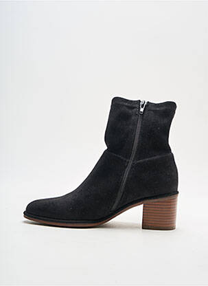 Bottines/boots bout rond talon de 4 à 6cm noir ADIGE femme