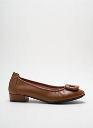 Ballerines carré talon plat jusqu'à 3cm marron SABRINAS femme