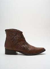 Bottines/Boots marron XAVIER DANAUD pour femme seconde vue