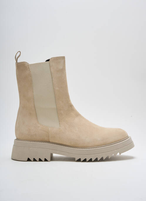 Bottines/Boots beige REGARD pour femme