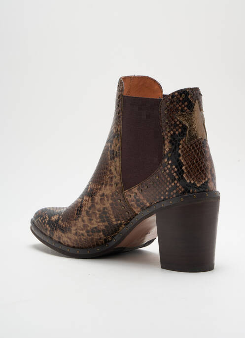 Bottines/Boots marron MAM'ZELLE pour femme