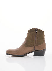 Bottines/Boots beige BLU VELVET pour femme seconde vue