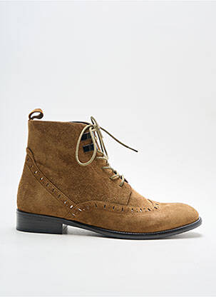 Bottines/boots talon bas talon plat jusqu'à 3cm vert ADIGE femme