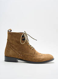 Bottines/boots talon bas talon plat jusqu'à 3cm vert ADIGE femme